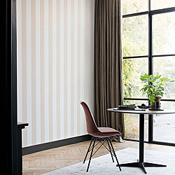 Galerie Wallcoverings Product Code 200234R - Venise Wallpaper Collection - Dark Beige Colours - Stripe Design