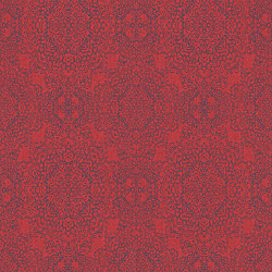 Galerie Wallcoverings Product Code 200244 - Venise Wallpaper Collection - Red Colours - Ornamental Print Design