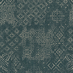 Galerie Wallcoverings Product Code: 200261 - Venise Wallpaper Collection Galerie Wallcoverings Product Code 200261 - Venise Wallpaper Collection - Dark Green Colours - Traditional Patchwork Design