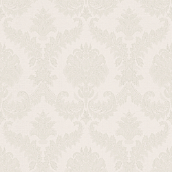 Galerie Wallcoverings Product Code 23600 - Italian Classics 4 Wallpaper Collection - Pearl White Colours - Traditional Damask Design