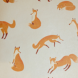 Galerie Wallcoverings Product Code: 26839 - Great Kids Wallpaper Collection Galerie Wallcoverings Product Code 26839 - Great Kids Wallpaper Collection - Friendly Foxes Design