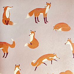 Galerie Wallcoverings Product Code: 26840 - Great Kids Wallpaper Collection Galerie Wallcoverings Product Code 26840 - Great Kids Wallpaper Collection - Friendly Foxes Design