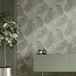 Galerie Wallcoverings Product Code 28815_2 - Italian Style Wallpaper Collection - Green Colours - PALMA THEMA Design