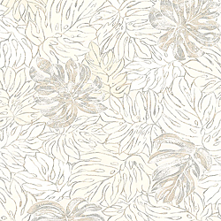 Galerie Wallcoverings Product Code 30431 - Essentials Wallpaper Collection - Cream Beige Colours - Monstera Botanical Print Design