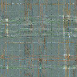 Galerie Wallcoverings Product Code 30437 - Essentials Wallpaper Collection - Green Orange Gold Colours - Embossed Check Design