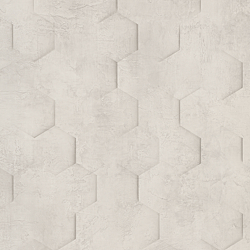 Galerie Wallcoverings Product Code 34158 - Loft 2 Wallpaper Collection - Grey Colours - 3D Geometric Hexagon  Design