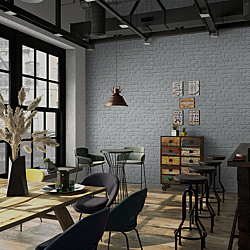 Galerie Wallcoverings Product Code: 34167R - Loft 2 Wallpaper Collection Galerie Wallcoverings Product Code 34167R - Loft 2 Wallpaper Collection - Grey Colours - Brick Texture Design