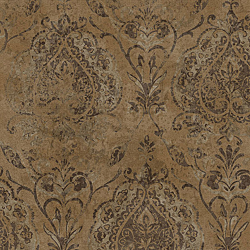 Galerie Wallcoverings Product Code 3728 - Tendenza Wallpaper Collection - Brass Colours - Floral Damask Design