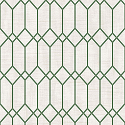 Galerie Wallcoverings Product Code: 3735 - Tendenza Wallpaper Collection Galerie Wallcoverings Product Code 3735 - Tendenza Wallpaper Collection - Green Colours - Hexagon Trellis Design