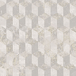 Galerie Wallcoverings Product Code: 3759 - Tendenza Wallpaper Collection Galerie Wallcoverings Product Code 3759 - Tendenza Wallpaper Collection - Dark Grey Colours - Cube Motif Design
