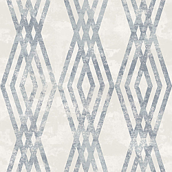 Galerie Wallcoverings Product Code: 3767 - Tendenza Wallpaper Collection Galerie Wallcoverings Product Code 3767 - Tendenza Wallpaper Collection - White Blue Colours - Trellis Stripe Design