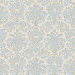 Galerie Wallcoverings Product Code: 3936 - Italian Damasks 3 Wallpaper Collection Galerie Wallcoverings Product Code 3936 - Italian Damasks 3 Wallpaper Collection - Blue Beige Cream Colours - Damask Design
