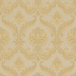 Galerie Wallcoverings Product Code 3942 - Italian Damasks 3 Wallpaper Collection - Gold Colours - Damask Design