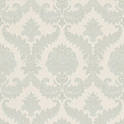 Galerie Wallcoverings Product Code 3945 - Italian Damasks 3 Wallpaper Collection - Blue Silver Colours - Damask Design