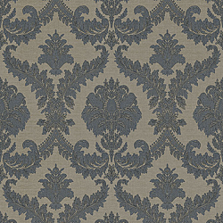 Galerie Wallcoverings Product Code: 3946 - Italian Damasks 3 Wallpaper Collection Galerie Wallcoverings Product Code 3946 - Italian Damasks 3 Wallpaper Collection - Blue Beige Gold Colours - Damask Design