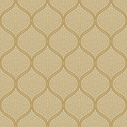 Galerie Wallcoverings Product Code 3952 - Italian Damasks 3 Wallpaper Collection - Gold Colours - Floral Trellis Design