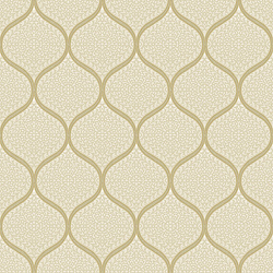 Galerie Wallcoverings Product Code 3953 - Italian Damasks 3 Wallpaper Collection - Cream Beige Gold Colours - Floral Trellis Design