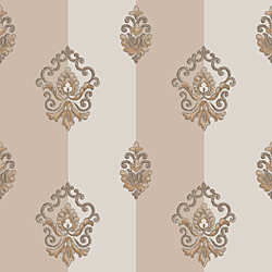 Galerie Wallcoverings Product Code: 4622 - Italian Glamour Wallpaper Collection Galerie Wallcoverings Product Code 4622 - Italian Glamour Wallpaper Collection - Beige Colours - Damask Stripe Design