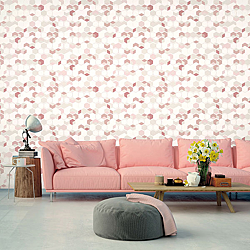 Galerie Wallcoverings Product Code 51183903R - Skandinavia 2 Wallpaper Collection - Pink Colours - Pink Skandi Blocks Design