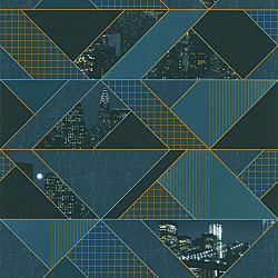 Galerie Wallcoverings Product Code: 51192601 - Metropolitan Wallpaper Collection Galerie Wallcoverings Product Code 51192601 - Metropolitan Wallpaper Collection - Teal Colours - Contemporary Scape Design