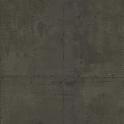 Galerie Wallcoverings Product Code: 51193029 - Metropolitan Wallpaper Collection Galerie Wallcoverings Product Code 51193029 - Metropolitan Wallpaper Collection - Black Colours - Industrial Plate Design