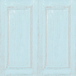 Galerie Wallcoverings Product Code 5409 - Little Explorers Wallpaper Collection - Blue Colours - Blue Wooden Panelling Design