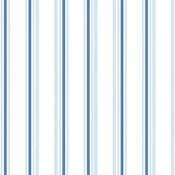 Galerie Wallcoverings Product Code: 5436 - Little Explorers Wallpaper Collection Galerie Wallcoverings Product Code 5436 - Little Explorers Wallpaper Collection - Blue White Colours - Blue Stripe Design