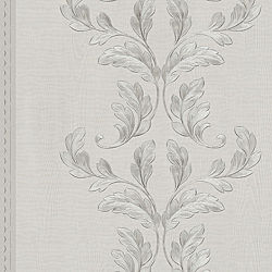 Galerie Wallcoverings Product Code: 58253 - Classique Wallpaper Collection Galerie Wallcoverings Product Code 58253 - Classique Wallpaper Collection - Light Grey Silver Colours - Acanthus Leaf Trail Design