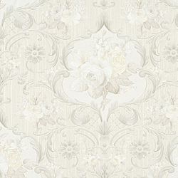 Galerie Wallcoverings Product Code: 58264 - Classique Wallpaper Collection Galerie Wallcoverings Product Code 58264 - Classique Wallpaper Collection - Cream Gold Colours - Rose Damask Design