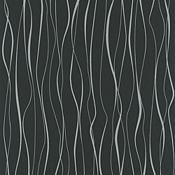 Galerie Wallcoverings Product Code: 6813-40 - Home Wallpaper Collection Galerie Wallcoverings Product Code 6813-40 - Home Wallpaper Collection - Black Silver Colours - Wave Modern Design