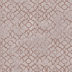 Galerie Wallcoverings Product Code DWP0246-04 - Emporium Wallpaper Collection - Pink Rose Gold Colours - Aged Quatrefoil Design