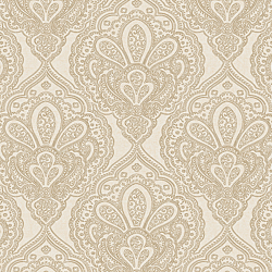 Galerie Wallcoverings Product Code DWP0247-05 - Emporium Wallpaper Collection - Gold Colours - Mehndi Damask Design