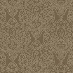 Galerie Wallcoverings Product Code DWP0247-07 - Emporium Wallpaper Collection - Gold Colours - Mehndi Damask Design