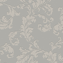 Galerie Wallcoverings Product Code DWP0250-03 - Emporium Wallpaper Collection - Grey Colours - Acanthus trail Design