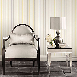 Galerie Wallcoverings Product Code G34109R - Vintage Damasks Wallpaper Collection - Grey Yellow Colours - Multi Stripe Design