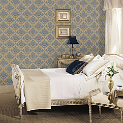 Galerie Wallcoverings Product Code G34127R - Vintage Damasks Wallpaper Collection -   