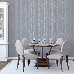 Galerie Wallcoverings Product Code G67709R - Special Fx Wallpaper Collection - Silver Grey Colours - Glitter Stripe Design