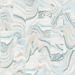 Galerie Wallcoverings Product Code: G67974 - Organic Textures Wallpaper Collection Galerie Wallcoverings Product Code G67974 - Organic Textures Wallpaper Collection - Cream Turquoise Colours - Agate Tile Design