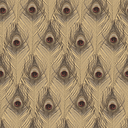 Galerie Wallcoverings Product Code: G67980 - Organic Textures Wallpaper Collection Galerie Wallcoverings Product Code G67980 - Organic Textures Wallpaper Collection - Gold Red Colours - Peacock Feather Design