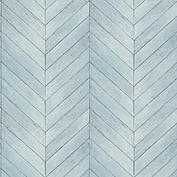 Galerie Wallcoverings Product Code G67995 - Organic Textures Wallpaper Collection - Turquoise Colours - Chevron Wood Design