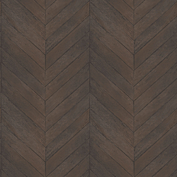 Galerie Wallcoverings Product Code G67997 - Organic Textures Wallpaper Collection - Dark Brown Colours - Chevron Wood Design