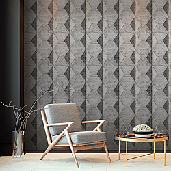 Galerie Wallcoverings Product Code UC21382R - Metropolitan Wallpaper Collection - Black Colours - Block Shapes Design