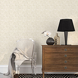 Galerie Wallcoverings Product Code W78212R - Metallic Fx Wallpaper Collection - Cream Beige Colours - Metallic Tile Design