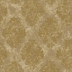 Galerie Wallcoverings Product Code W78225 - Metallic Fx Wallpaper Collection - Gold Dark Gold Colours - Metallic Damask Design